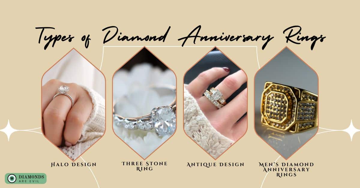 Types of Diamond Anniversary Rings