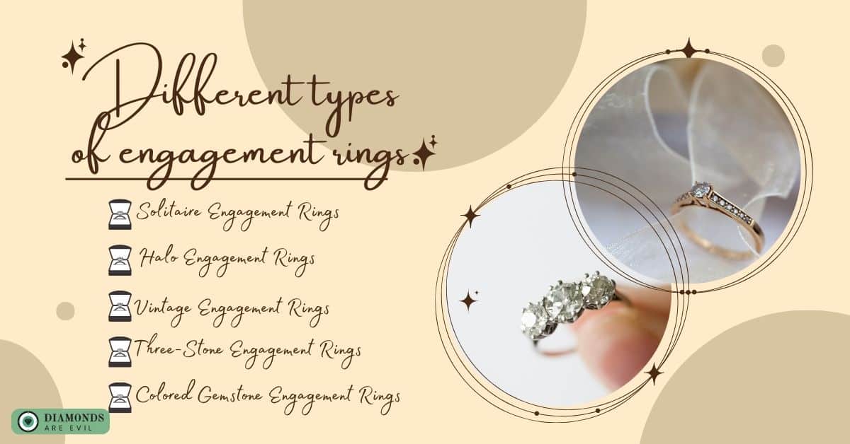 Different types of engagement rings