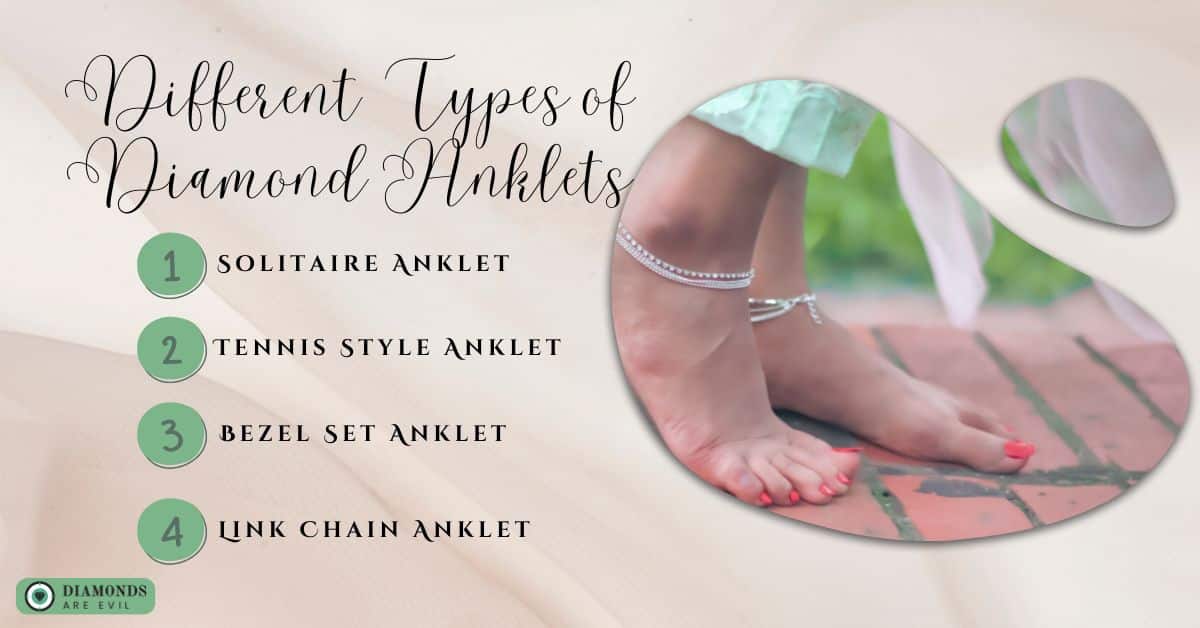 Different Types of Diamond Anklets