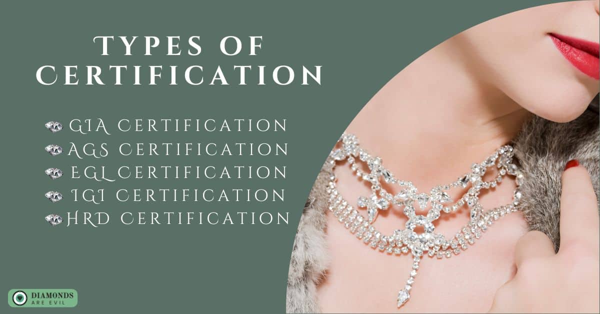 Types of Certification