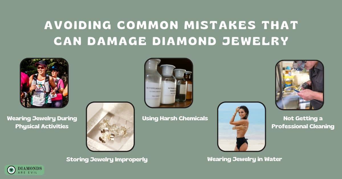 Avoiding Common Mistakes That Can Damage Diamond Jewelry