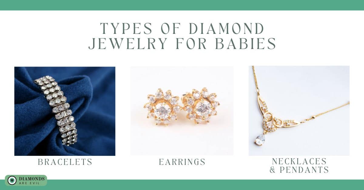 Types of Diamond Jewelry for Babies