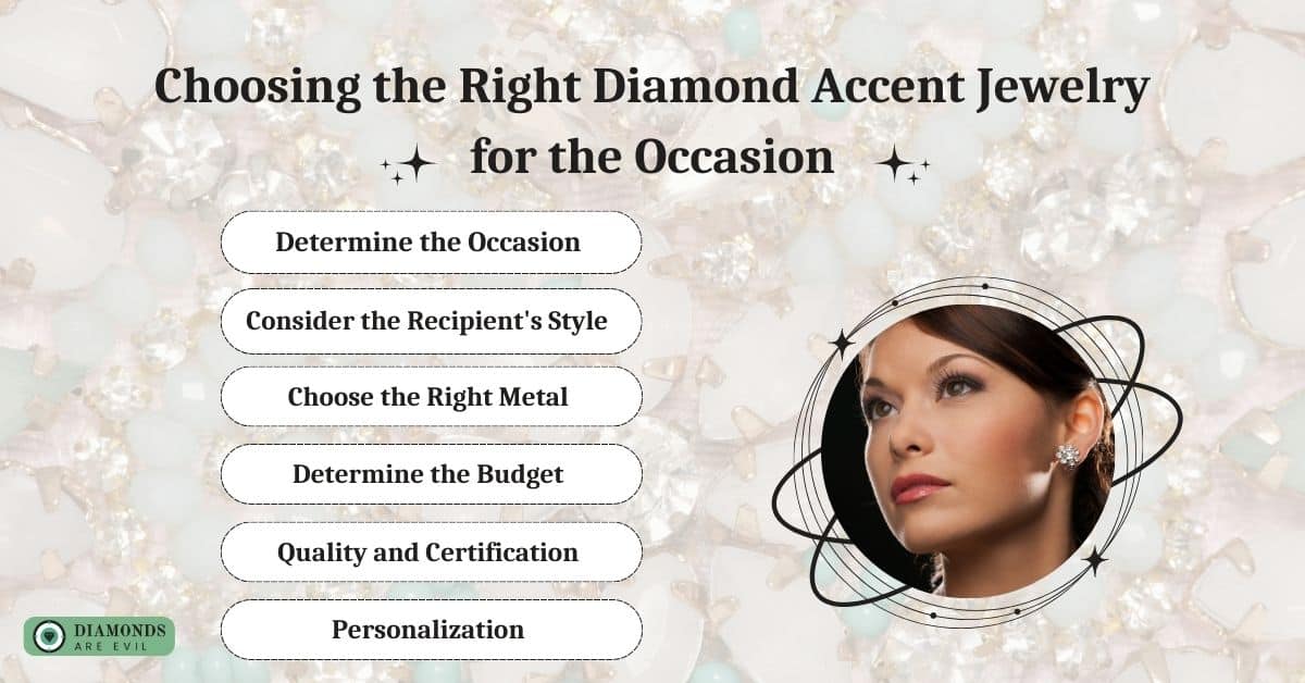 Choosing the Right Diamond Accent Jewelry for the Occasion