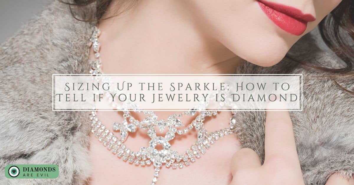 Sizing Up the Sparkle: How to Tell if Your Jewelry is Diamond