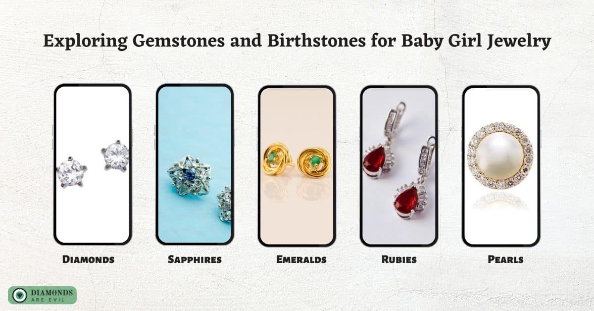 Exploring Gemstones and Birthstones for Baby Girl Jewelry