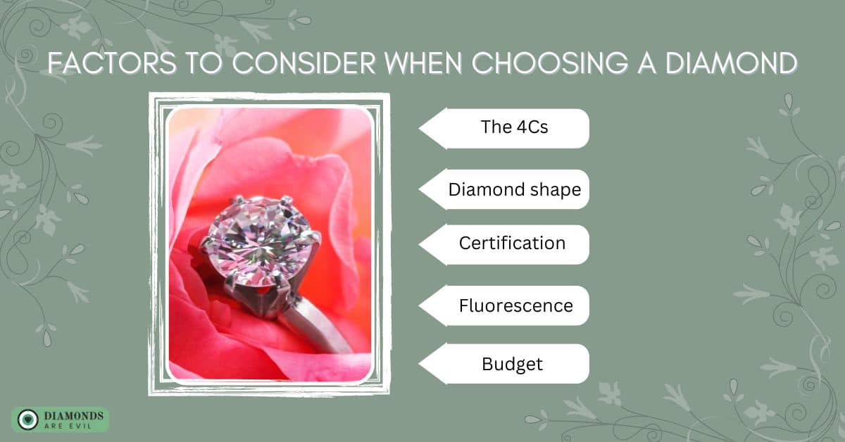 Factors to Consider When Choosing a Diamond