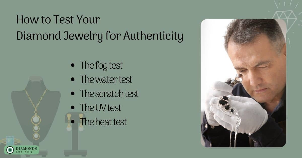 How to Test Your Diamond Jewelry for Authenticity