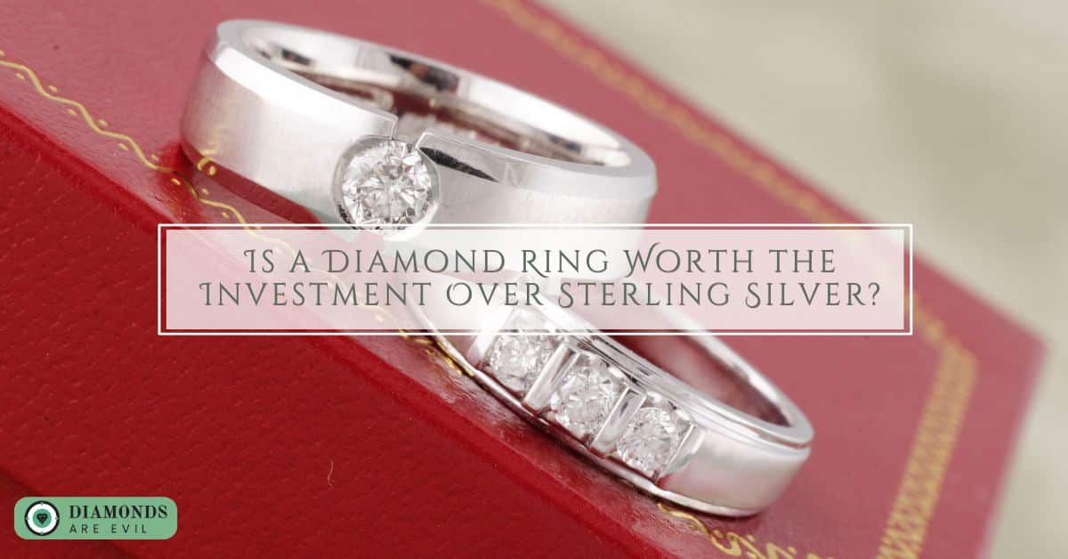 Is a Diamond Ring Worth the Investment Over Sterling Silver