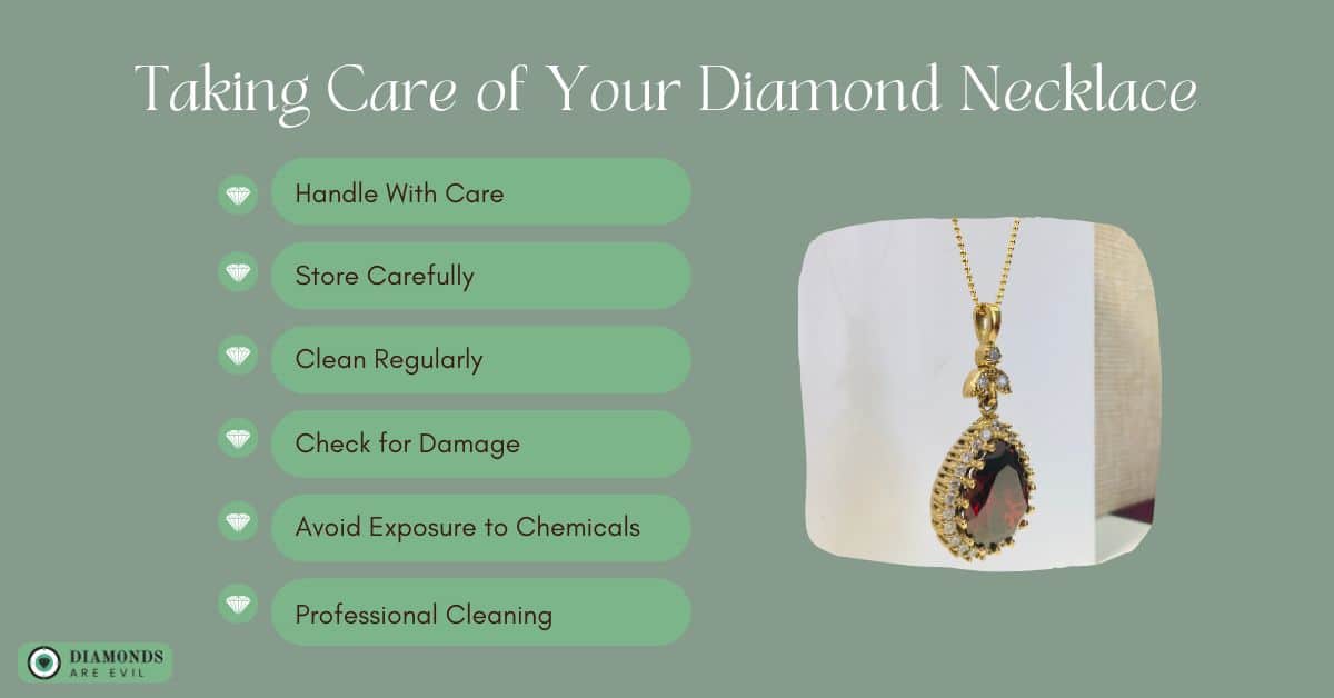 Taking Care of Your Diamond Necklace (1)