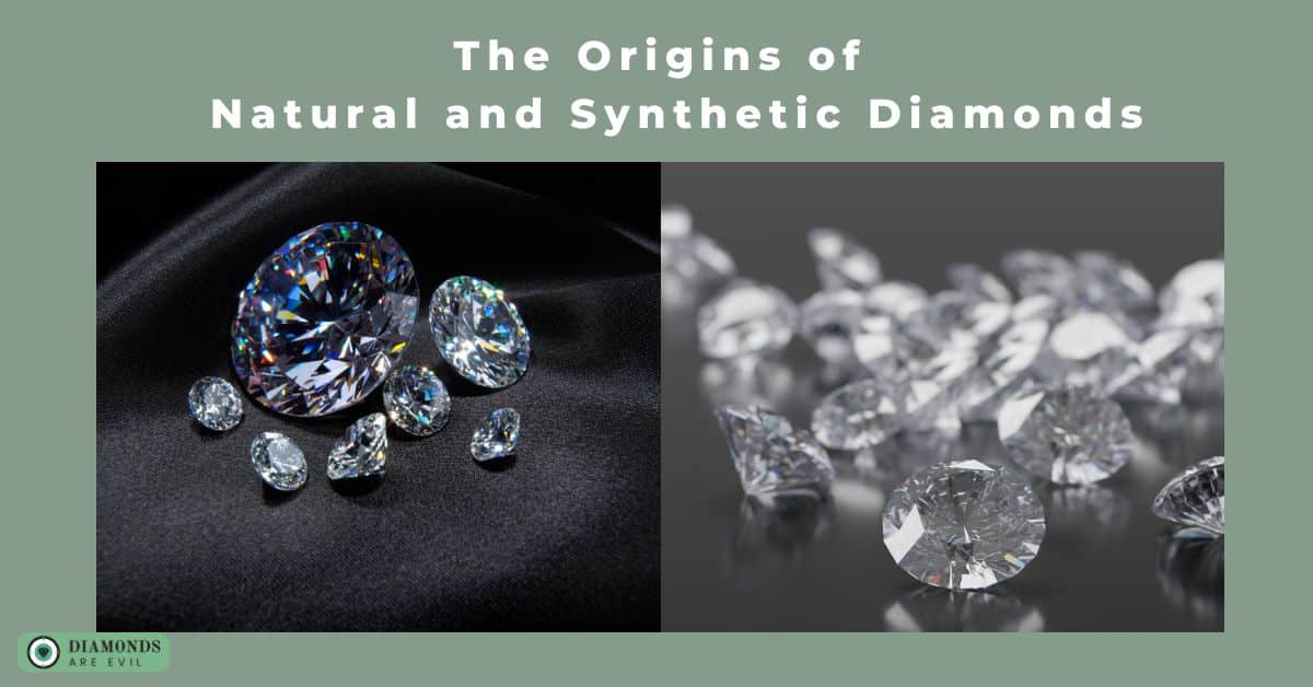 The Origins of Natural and Synthetic Diamonds