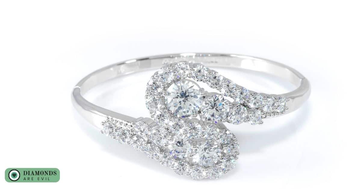 The Stylish Diamond Bangle Bracelet