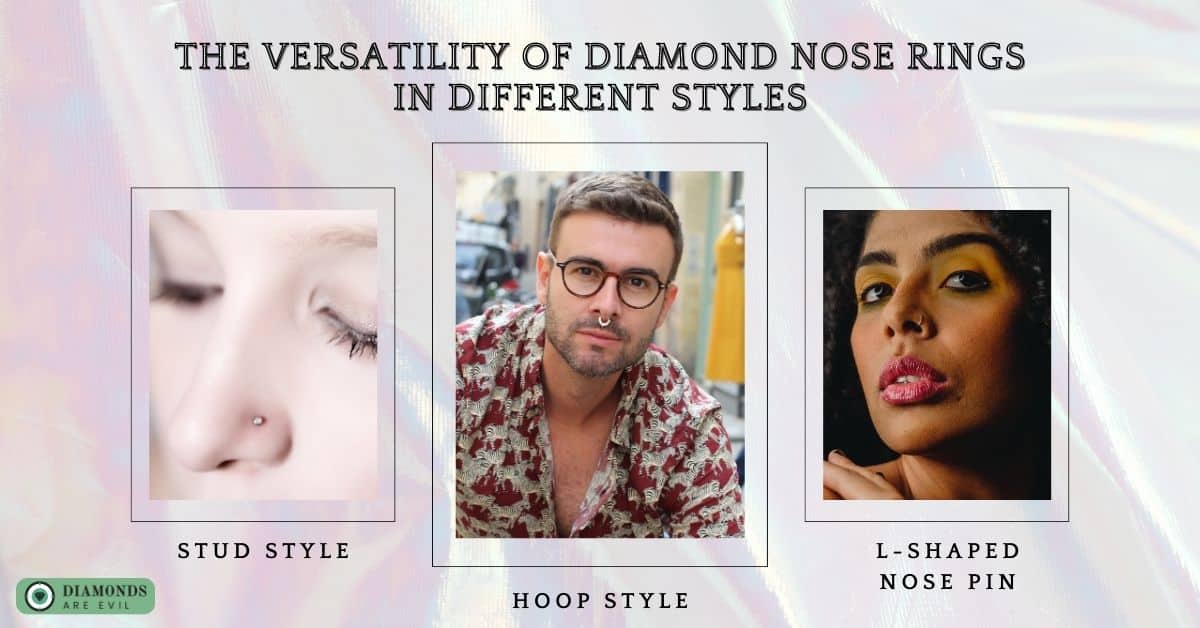 The Versatility of Diamond Nose Rings in Different Styles