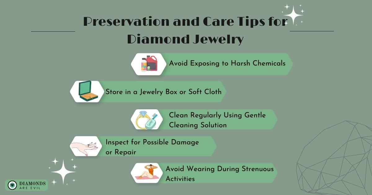 Preservation and Care Tips for Diamond Jewelry(1)